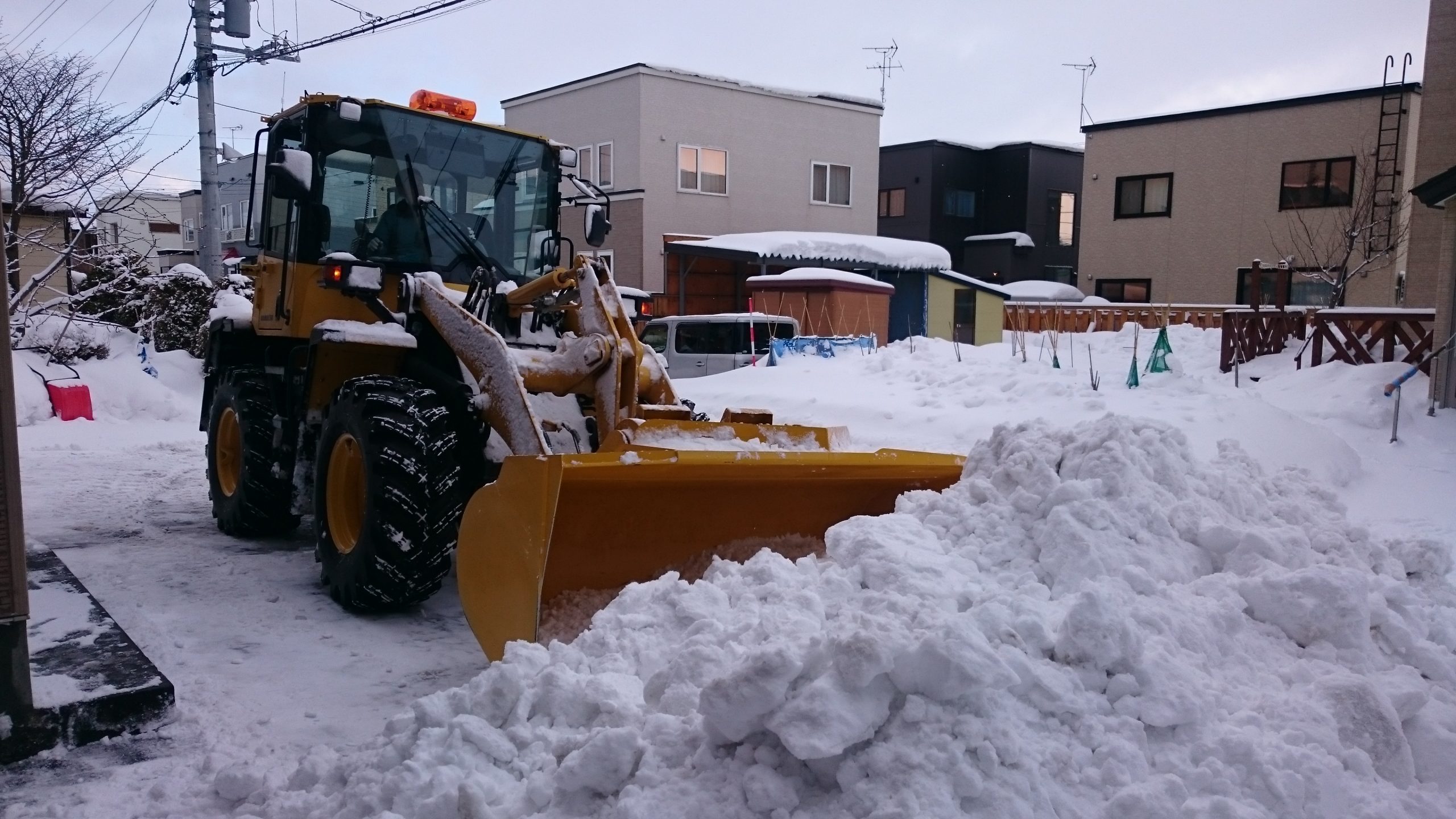 戸建て除雪札幌市